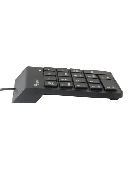 245205 teclado numérico Universal USB Negro 245205 teclado numérico Universal USB Negro