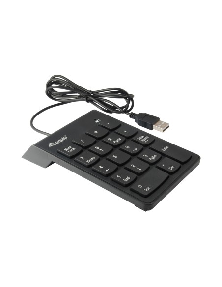 245205 teclado numérico Universal USB Negro 245205 teclado numérico Universal USB Negro