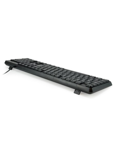 245211 teclado USB QWERTY Español Negro 245211 teclado USB QWERTY Español Negro