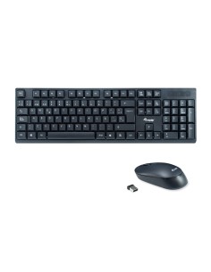 245221 teclado Ratón incluido RF inalámbrico QWERTY Español Negro