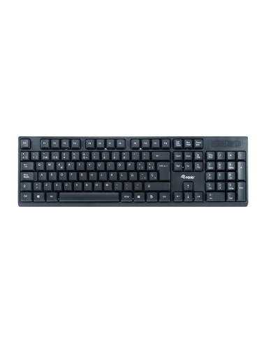 245221 teclado Ratón incluido RF inalámbrico QWERTY Español Negro