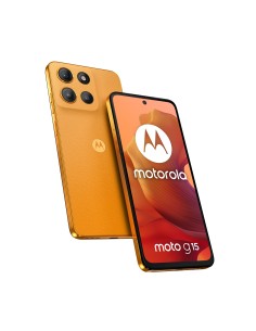 moto g15 17,1 cm (6.72") SIM doble Android 15 4G USB Tipo C 8 GB 128 GB 5200 mAh Naranja
