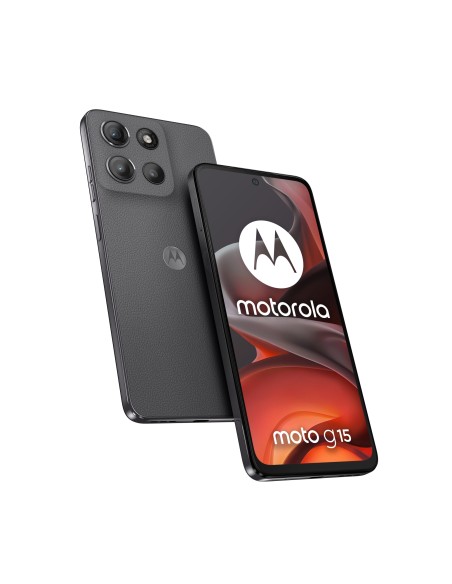 moto g15 17,1 cm (6.72") SIM doble Android 15 4G USB Tipo C 8 GB 128 GB 5200 mAh Gris moto g15 17,1 cm (6.72") SIM doble Android 15 4G USB Tipo C 8 GB 128 GB 5200 mAh Gris