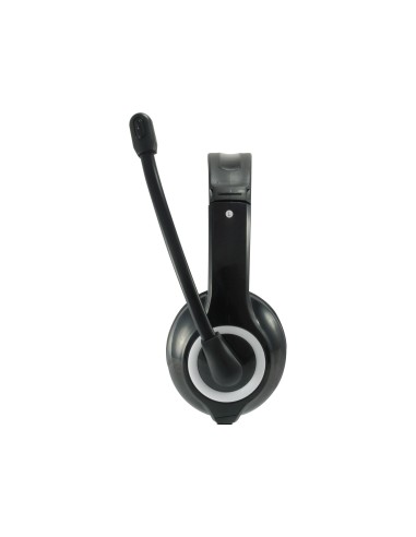 245301 auricular y casco Auriculares Alámbrico Diadema Llamadas/Música USB tipo A Negro