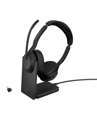 25599-989-889 auricular y casco Auriculares Inalámbrico y alámbrico Diadema Oficina/Centro de llamadas Bluetooth Base de carga N