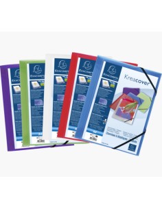 55189E carpeta Polipropileno (PP) Multicolor A4