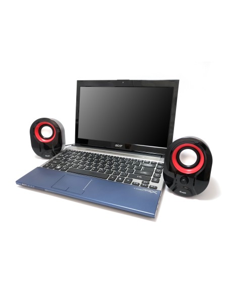 245332 altavoz Negro, Rojo Alámbrico 3 W