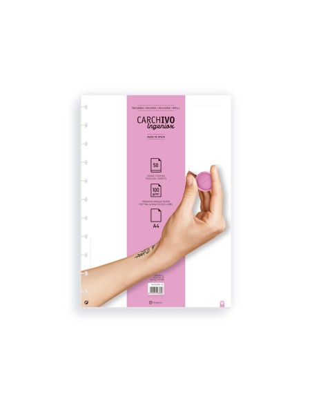 66104205 papel de cuaderno 210 x 297 mm (A4) 50 hojas