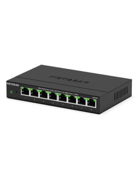 MS308E No administrado 2.5G Ethernet (100/1000/2500) Negro