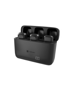 Hopper Negro Micrófono de corbata/solapa