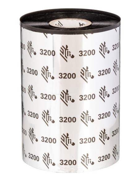 3200 Premium Wax-Resin cinta térmica 450 m Negro