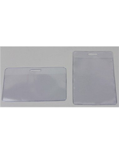 CAJA 50 FUNDAS IDENTIFICACION PVC APAISADA 53X100MM IBERPLAS 107350