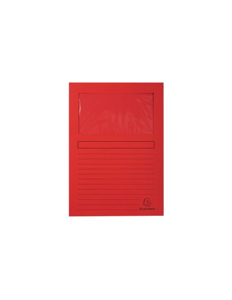 50105E carpeta Caja de cartón Rojo A4