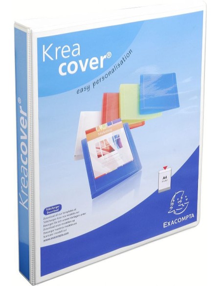 51846E carpeta de cartón A4 Blanco