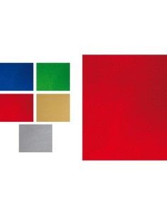 GRAFOPLÁS CARTULINA METALIZADA 50X65 CM VERDE PACK -10U-