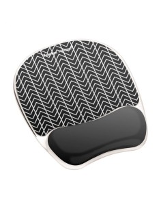 9653401 alfombrilla para ratón Negro, Blanco