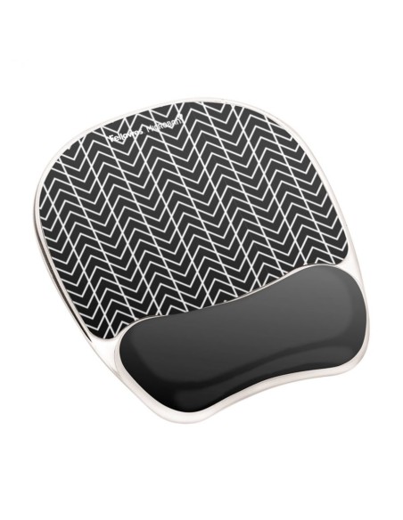 9653401 alfombrilla para ratón Negro, Blanco