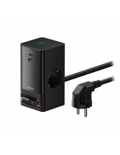 PowerCombo Universal Negro Corriente alterna Carga rápida Interior