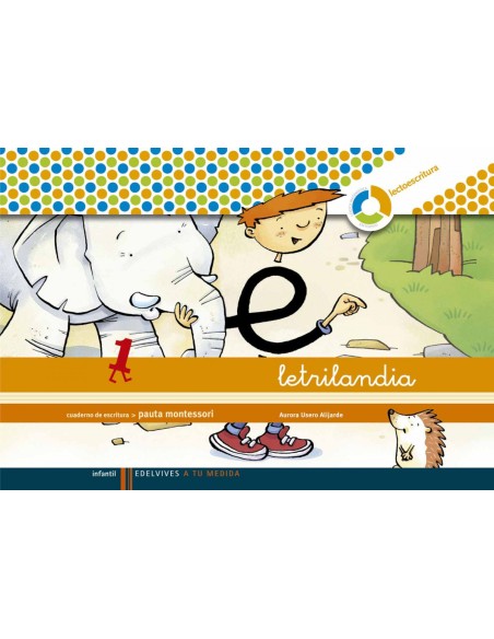 091CUADLETRILANDIA PAUTA ESPIRAL MONTESSORI