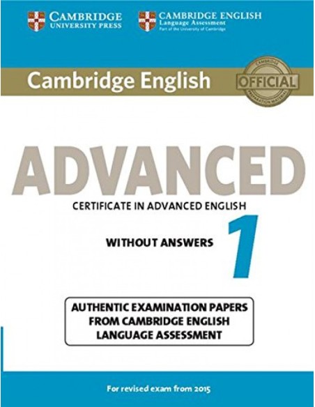 Cambridge english advanced 1 revised exam Student without key