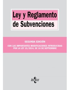 Ley y reglamento de subvenciones