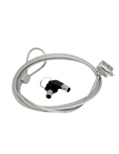 001262 cable antirrobo Plata 1,8 m