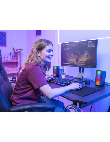 GXT 611 Wezz conjunto de altavoces 6 W PC/ordenador portátil Negro 2.0 canales 3 W