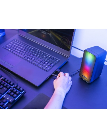 GXT 611 Wezz conjunto de altavoces 6 W PC/ordenador portátil Negro 2.0 canales 3 W