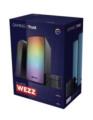 GXT 611 Wezz conjunto de altavoces 6 W PC/ordenador portátil Negro 2.0 canales 3 W