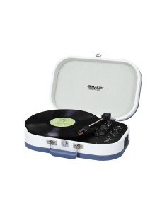TT 1020 BT Tocadiscos de tracción directa Azul, Blanco Semiautomático