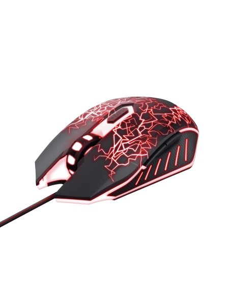 GXT 105X Izza ratón Ambidextro USB tipo A Óptico 4000 DPI