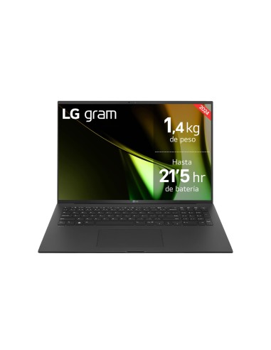 17Z90S Intel Core Ultra 7 155H Portátil 43,2 cm (17") WQXGA 16 GB LPDDR5-SDRAM 1 TB SSD Wi-Fi 6E (802.11ax) Windows 11 Home Gris