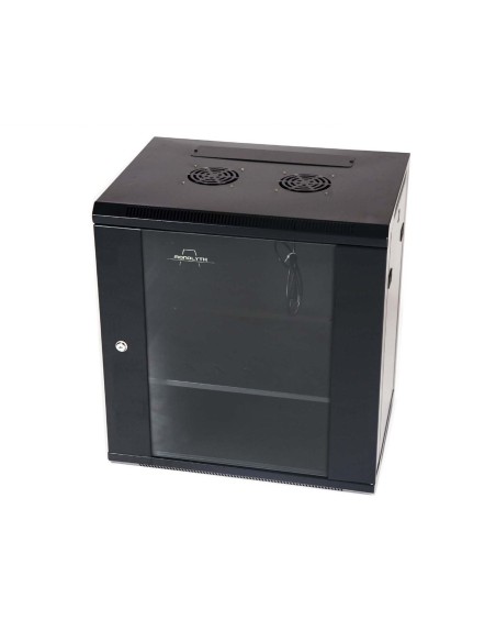 SH6412 12U Bastidor de pared Negro