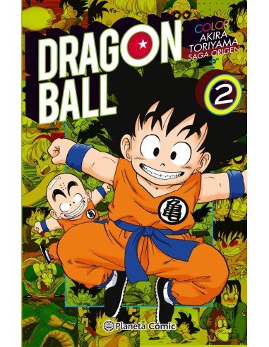 DRAGON BALL 02 08 COLOR ORIGEN Y RED RIBBON