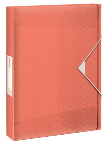 626258 caja archivador 200 hojas Durazno Polipropileno (PP)