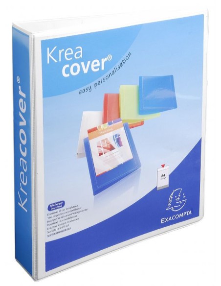 51844E carpeta de cartón A4 Blanco