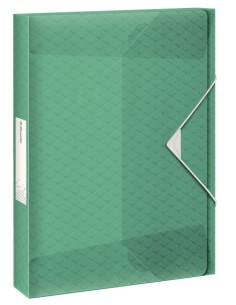 626260 caja archivador 200 hojas Verde Polipropileno (PP)