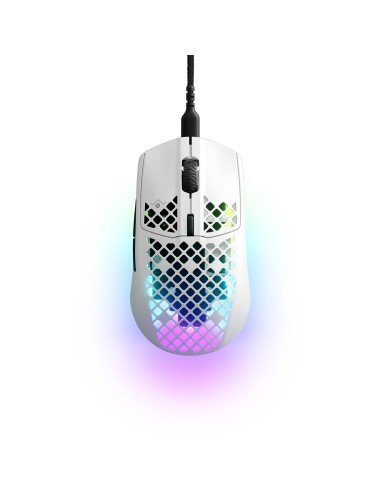 Aerox 3 ratón Juego mano derecha USB Tipo C Óptico 8500 DPI