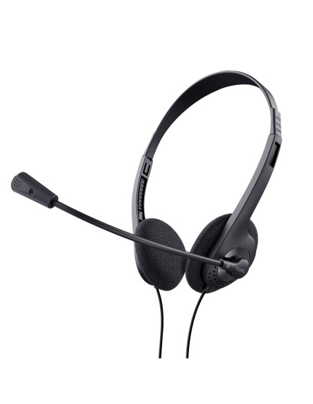 24659 auricular y casco Auriculares Alámbrico Diadema Llamadas/Música Negro