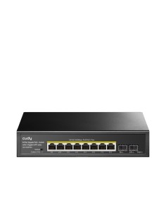 GS1008PS2 switch No administrado Gigabit Ethernet (10/100/1000) Energía sobre Ethernet (PoE) Negro