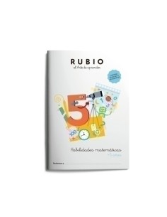 CUADERNO RUBIO HABILIDADES MATEMATICAS 5