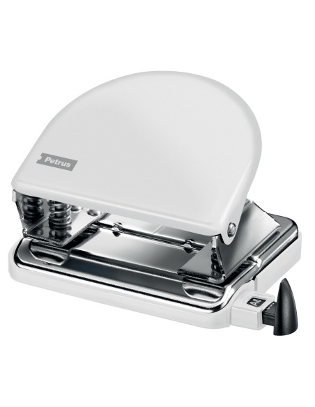 626828 perforador de papel 20 hojas Plata, Blanco