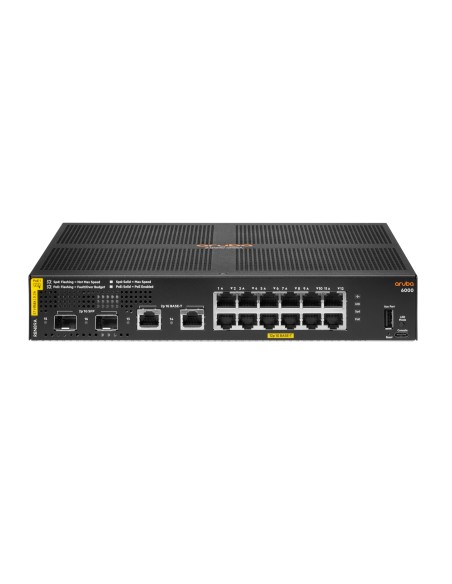 Aruba Networking Aruba 6000 12G Class4 PoE 2G/2SFP 139W Gestionado L3 Gigabit Ethernet (10/100/1000) Energía sobre Ethernet (PoE