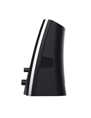 24660 conjunto de altavoces 5 W PC/ordenador portátil Negro, Metálico 2.0 canales