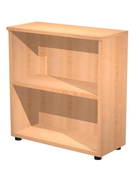 ARTEXPORT ESTANTERÍA BAJA PRESTO ABIERTA 1 ESTANTE 22MM REGULABLE CON TRASERA HAYA