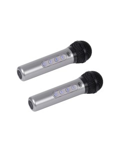 EM 415 R Negro, Plata Micrófono para karaoke