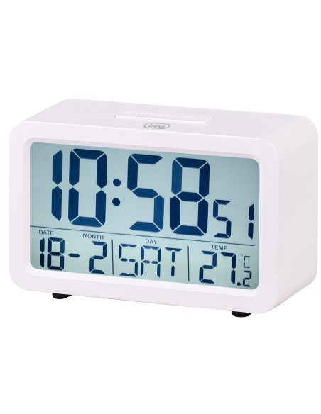 SLD 3P60 Reloj despertador digital Blanco