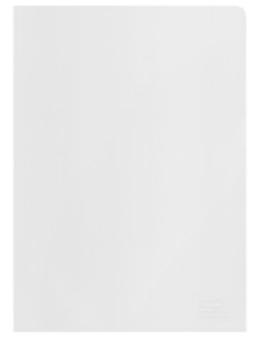 627496 carpeta Polipropileno (PP) Transparente A4