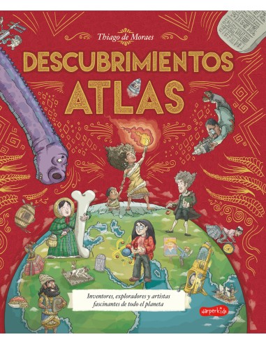 Atlas de descubrimientos no ficcion ilustrado