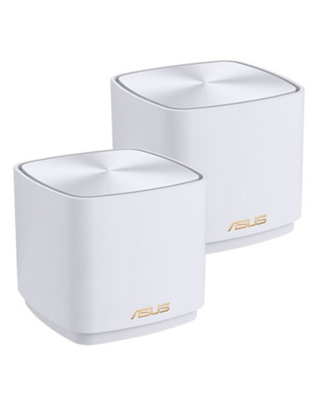 ZenWiFi XD4 Plus AX1800 2 Pack Doble banda (2,4 GHz / 5 GHz) Wi-Fi 6 (802.11ax) Blanco Interno